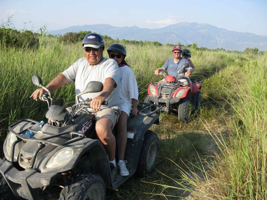 Kusadasi: Guided Quad Biking Tour - River paths and woodland turns: what the guided course is like