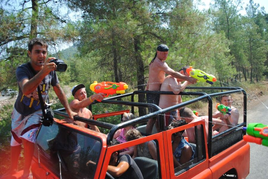 Kusadasi Jeep Safari w/ Lunch and Water Fight - Water Guns, Echo Valley, and the Stops That Break Up the Heat