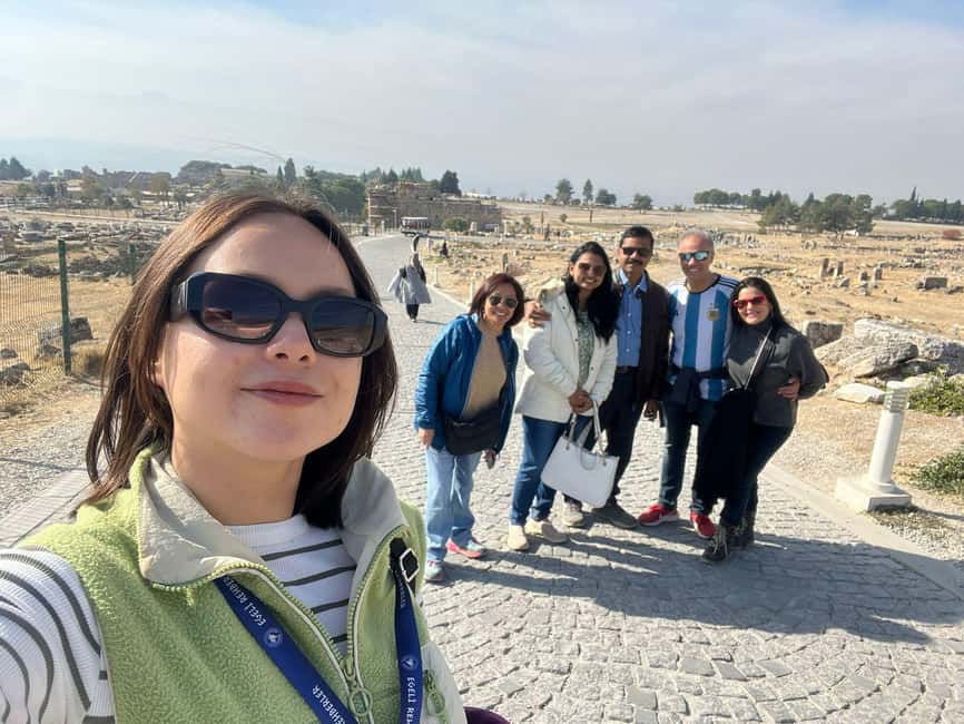 Kusadasi: Pamukkale & Hierapolis Tour with Lunch - The amphitheatre, Roman Baths, and archaeological museum stop