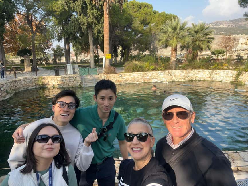 Kusadasi: Pamukkale & Hierapolis Tour with Lunch - Pamukkale travertine terraces: the barefoot part you should take seriously