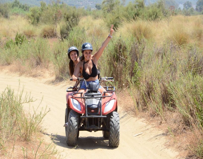 Kusadasi: Quad Bike Safari Experience with Hotel Pickup - Pamucak Beach Swim Break, Sun Time, and How to Use It