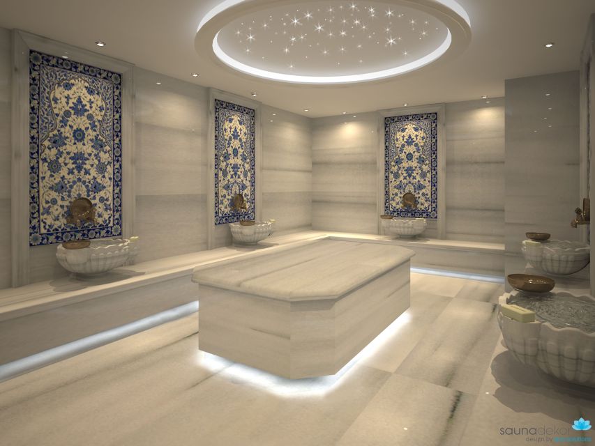 Kusadasi Turkish Bath - Entering the Dream Rooms, Then the Main Parlour