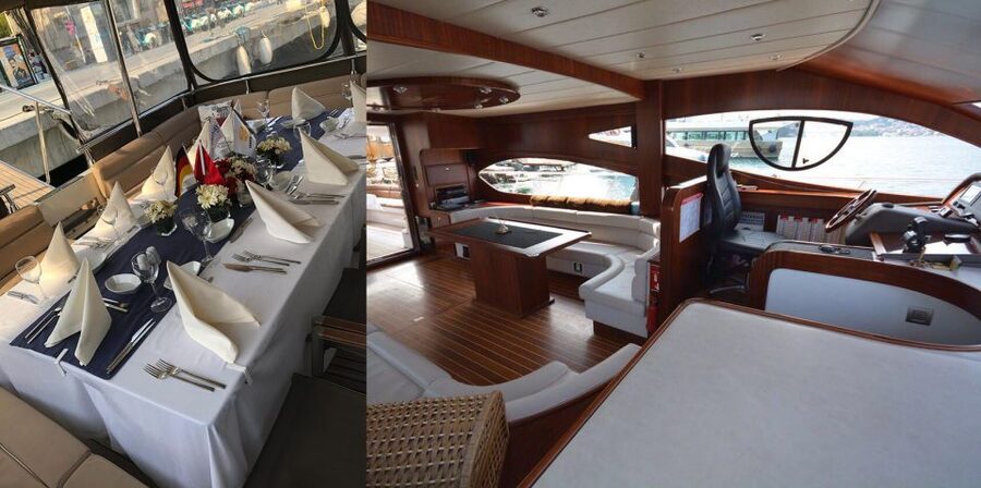 Luxury Private Yacht Rental - Price and value: $443 for up to 2 in 2 hours