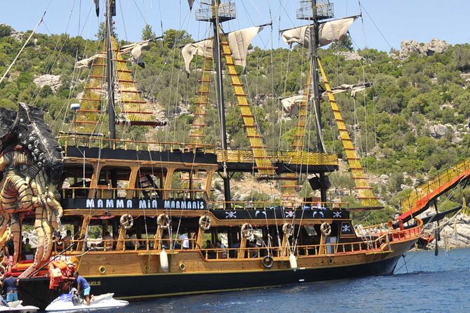 Marmaris All Inclusive Pirate Boat Trip With BBQ Lunch - Heaven Island and Aquarium Bay: swim breaks that feel like real time