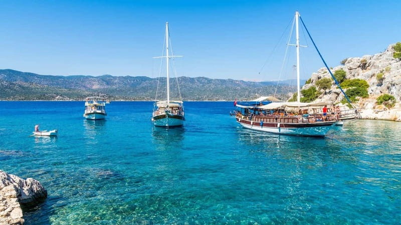 Marmaris: Boat Trip w/Lunch, Transfer & Unlimited Drinks - Phosphorus Cave: the glowing natural stop