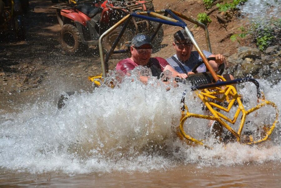Marmaris: Buggy Safari with Water Fight & Transfer - The buggy safari route: woods, riverbeds, and muddy outskirts