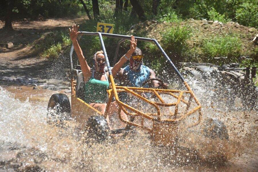 Marmaris: Buggy Safari with Water Fight & Transfer - Hotel pickup and transfer: easy start, clear rules