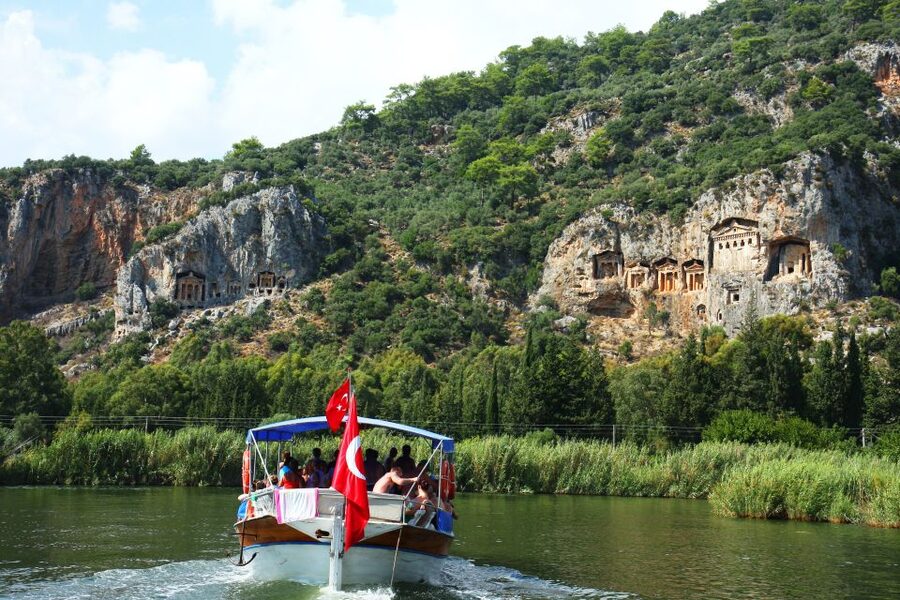 Marmaris: Dalyan Cruise, Turtle Beach & Mud Baths with Lunch - Lunch on board: included value, and what to expect from the meal