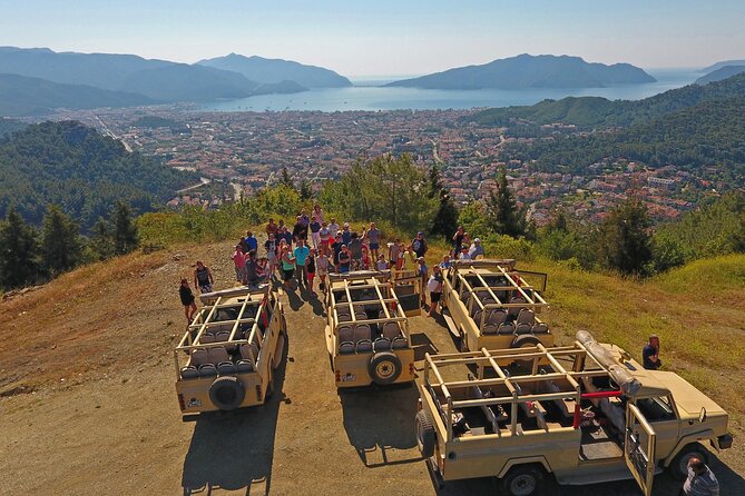 Marmaris: Jeep Safari, Turgut Waterfall, Jesus Beach w/Lunch - Pickup, Convoy Energy, and How the Schedule Plays Out