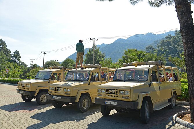 Marmaris: Jeep Safari, Turgut Waterfall, Jesus Beach w/Lunch - Turgut Waterfall Stop: Swim Break, Cold Water, and Climbing Time