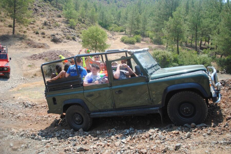 Marmaris Jeep Safari Water Fight, Colour and Foam Party - Who should book this Marmaris Jeep Safari water fight