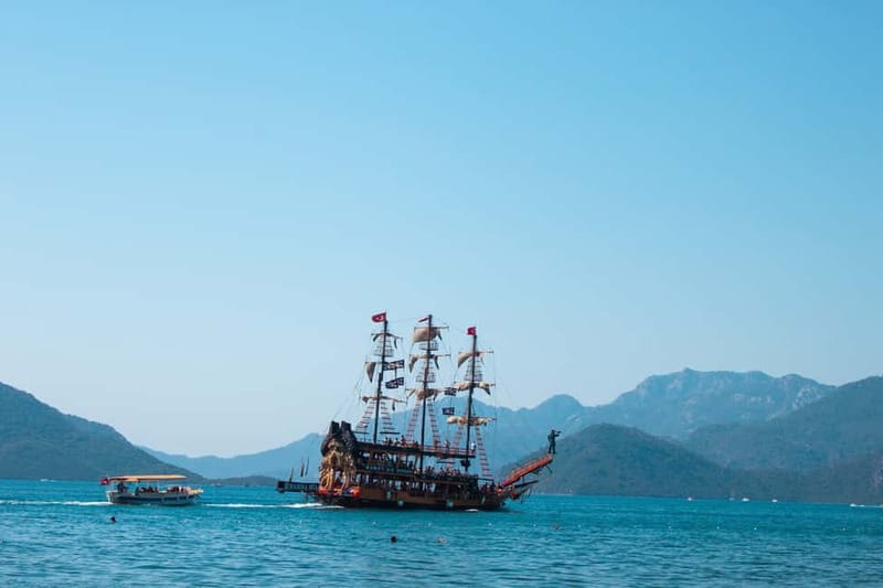 Marmaris: Pirate Boat Trip with Meal, Drinks and Transfer - Turunç: The Town Stop for Souvenirs, Spices, and Views