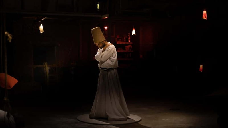 Mystical Whirling Dervish Ceremony at Motif Cultural Centre - Sema Ceremony at Motif Cultural Centre, what you actually see