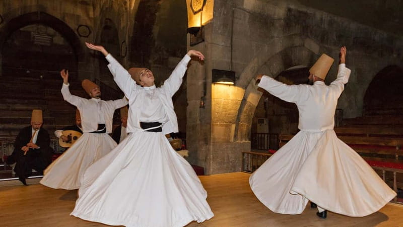 Mystical Whirling Dervish Ceremony at Motif Cultural Centre - From caravanserais to the hall, your short pre-show context