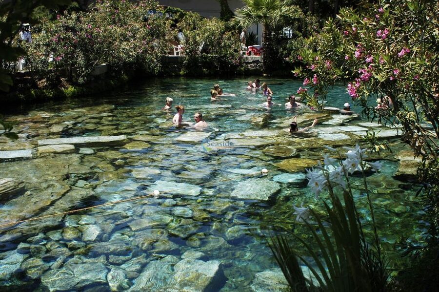 Pamukkale and Hierapolis Full-Day Guided Tour - Hierapolis hot springs: the sacred soak part of your day