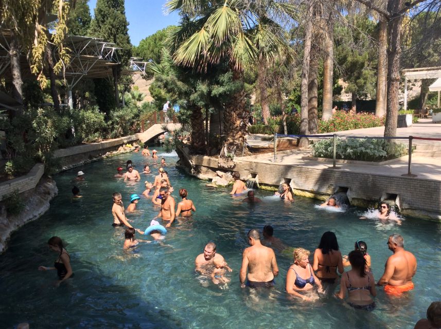 Pamukkale Day Tour With Flights and Transfers from Istanbul - Karahayit hot springs: the red mineral moment
