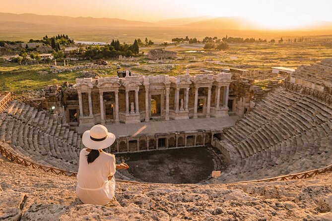 Pamukkale Full-Day Tour from Antalya with Lunch - Cotton Castle thermal pools: your time on the white terraces