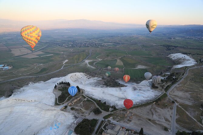 Pamukkale Hot Air Balloon w/Flight Certificates,Champagne Toast & Hotel Transfer - Pamukkale From Above: Why This Sunrise Balloon Is a Big Deal