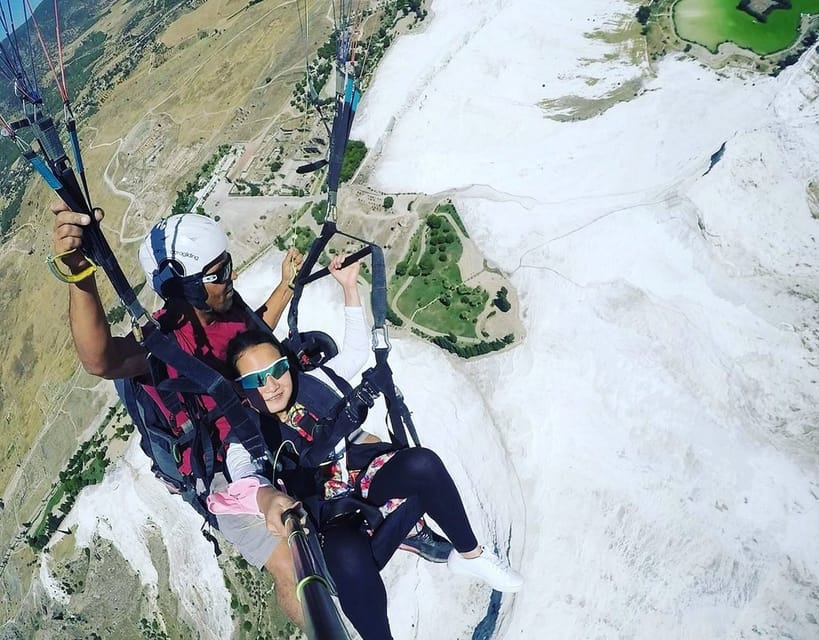 Pamukkale: Tandem Paragliding with Ancient Hierapolis Views - Landing, optional photo sales, and how to handle that €50 moment