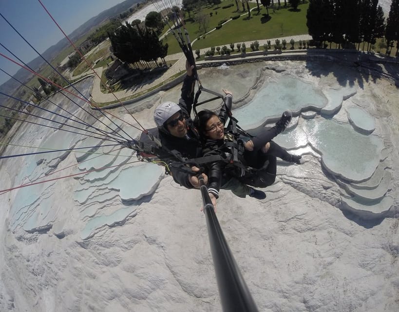 Pamukkale: Tandem Paragliding with Ancient Hierapolis Views - Pickup and the ride to Dynamite Hill