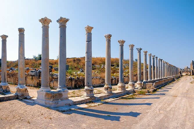 Perge Aspendos Aquaduct Side with Waterfall - Side Antik Kenti: A Peninsula Built for Trade and Trouble