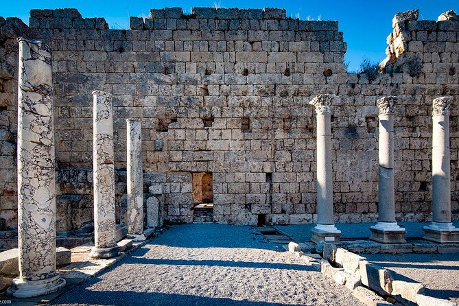 Perge Aspendos Side and Manavgat Waterfall Tour - Side and the Temple of Apollo: sea views and the “where it hits” photos