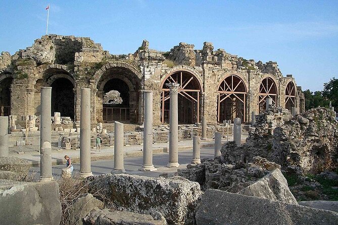 Perge Aspendos Side the Historical sites of Antalya - Side’s Mix of Ancient and Living City Life