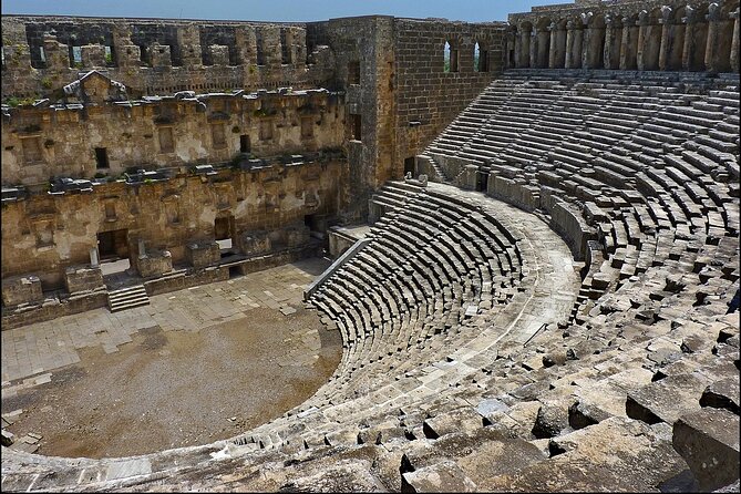 Perge Aspendos Side the Historical sites of Antalya - Manavgat Waterfall and Tea Gardens: A White-Water Break From Ruins