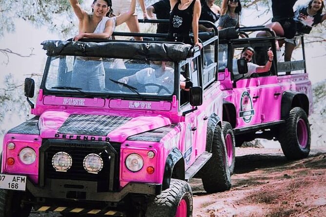 PINK JEEP TOUR - Alanya Jeep Safari - Photo Stops and Keeping Control of Extra Costs