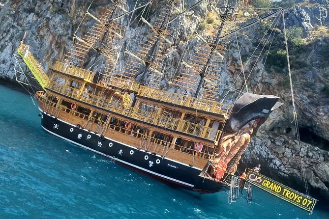 Pirate Boat Tour With Foam Party in Alanya - Getting there: meeting point, pickup, and what to do with your day