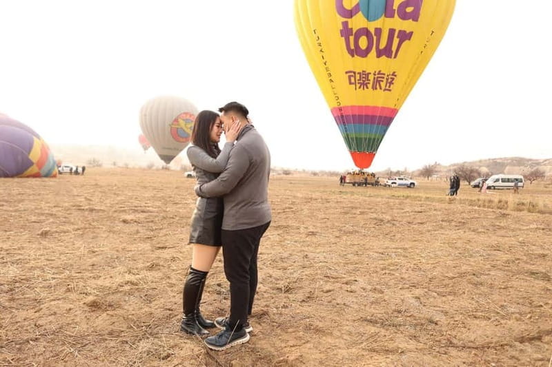 Private Photo Shoot in Cappadocia With Transportation 2 hour - Timing Reality: Two Hours, Multiple Locations, Moving Balloons
