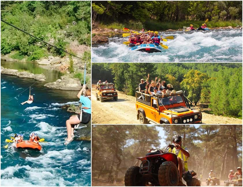 Rafting Adventure w/Optional Extreme Activities From Antalya - Key things you’ll notice right away