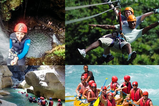 Rafting at Koprulu Canyon with Zipline Incl. Lunch f/Antalya - Zipline through the canyon: quick thrills, not always the long line you picture