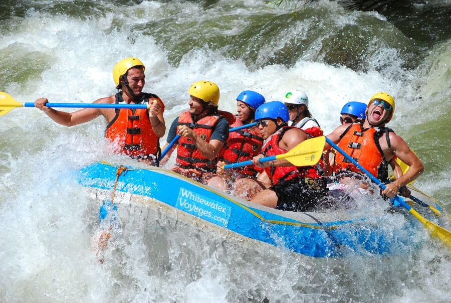 Rafting, Canyoning & Zipline, : 3-in-1 Adrenaline Tour - Zipline over the river: harness, speed, and canyon views