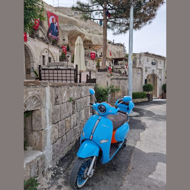 Rental Scooter Göreme - Entering Cappadocia by scooter, from the office to the open road