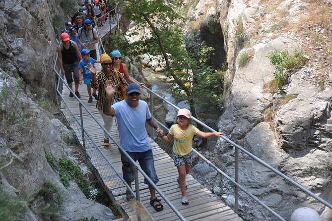Sapadere Canyon & Waterfall Tour w. Lunch & Transfer from Alanya - Waterfall time and the canyon swim: bring your courage