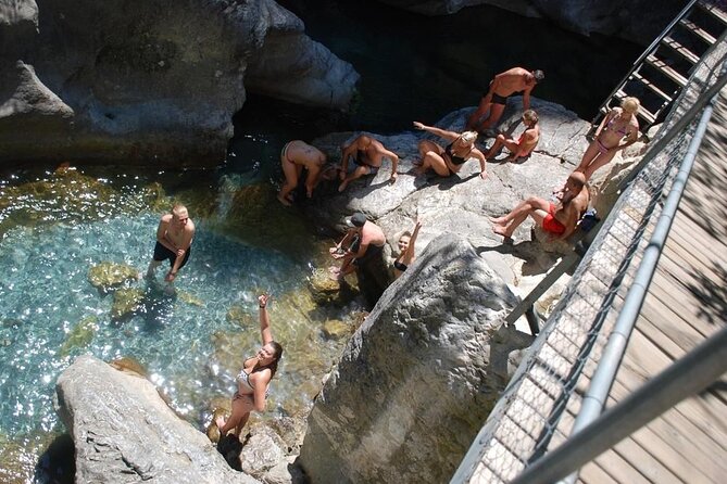 Sapadere Canyon & Waterfall Tour w. Lunch & Transfer from Alanya - Dimcay River lunch: when the day turns from action to food