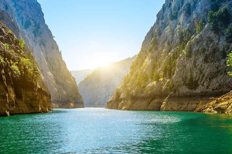 Side/Alanya: Green Canyon Boat Trip w/Unlimited Soft Drinks - The best pause: swimming in the lake