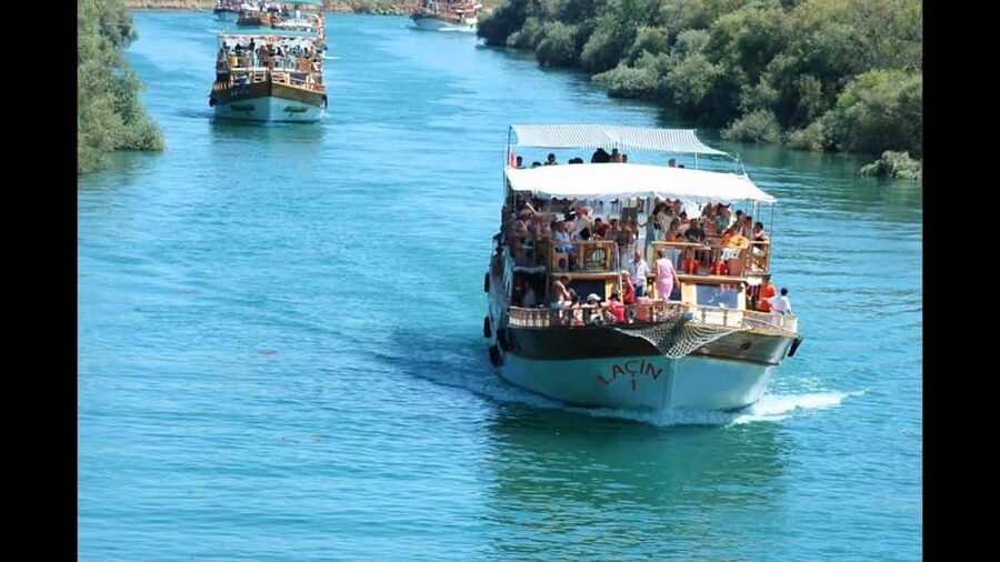 Side, Alanya: Green Canyon Boat, Waterfall&Orchards Mix Tour - Manavgat Mosque: Modern Architecture, Peaceful Pause