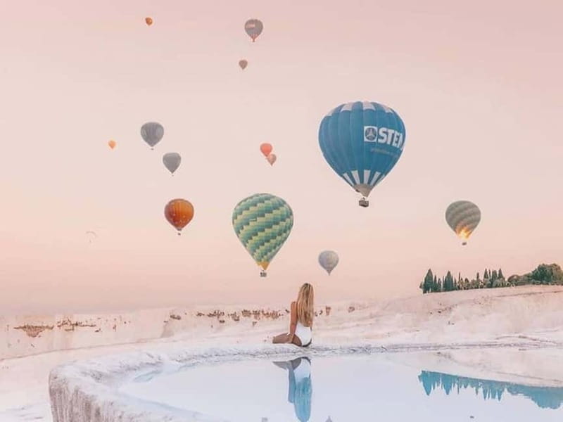 Side/Alanya: Pamukkale Hot Air Balloon Flight w/Lunch - Quick take: what you really get