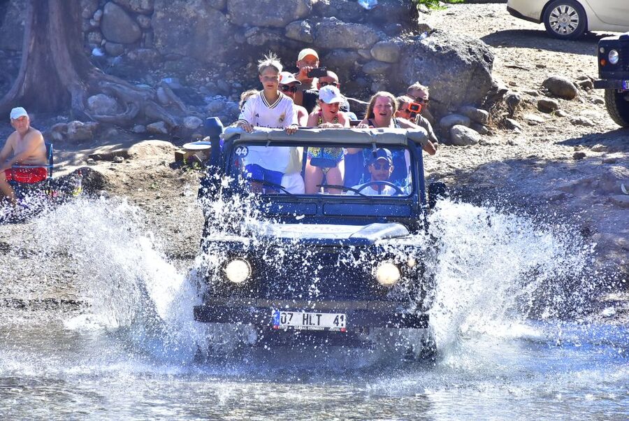 Side/Antalya: Jeep, Buggy, Rafting & Zipline Tour with lunch - Zipline, jeep safari, buggy or quad, and optional canyoning, how to choose your combo