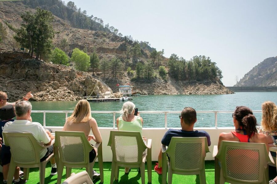 Side: Cabrio Bus and Boat Day Trip at the Green Lake - Green Canyon drive and Manavgat River area: short stops that work if you keep your eyes up