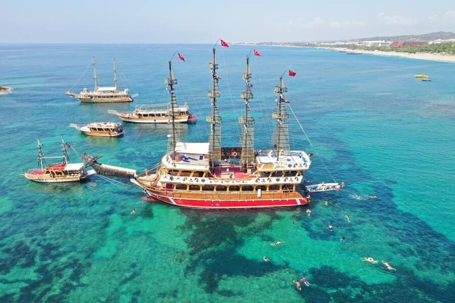 Side: Dolphin Island Boat Tour w/ Lunch & Foam Party - Lunch on the sailboat: grilled chicken, rice, salad, and what to know about lunch choices