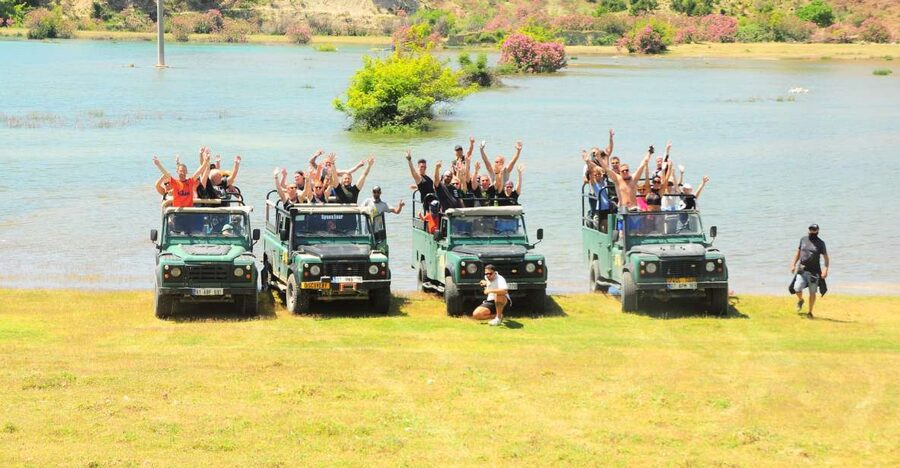 Side: Green Canyon and Waterfall Jeep Safari with Lunch - Key highlights that matter on the ground