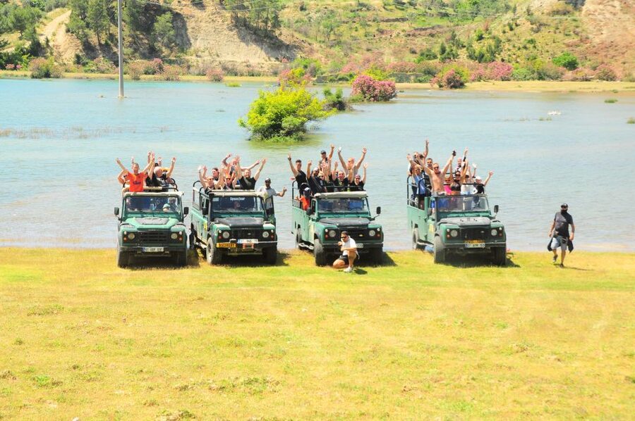 Side: Green Canyon and Waterfall Jeep Safari with Lunch - Green Canyon and Oymapinar Dam: where the scenery earns its hype