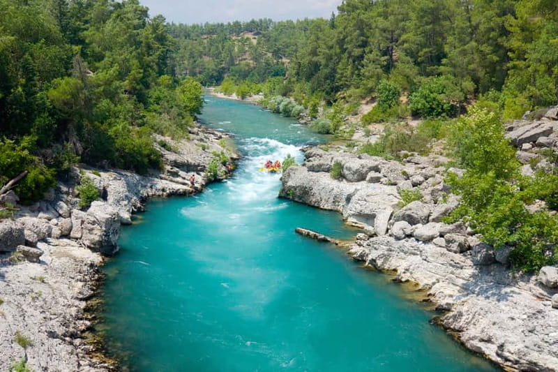 Side: Koprulu Canyon Whitewater Rafting with Lunch - Koprulu Canyon Rafting From Side, Why the Köprüçay River Is the Main Character