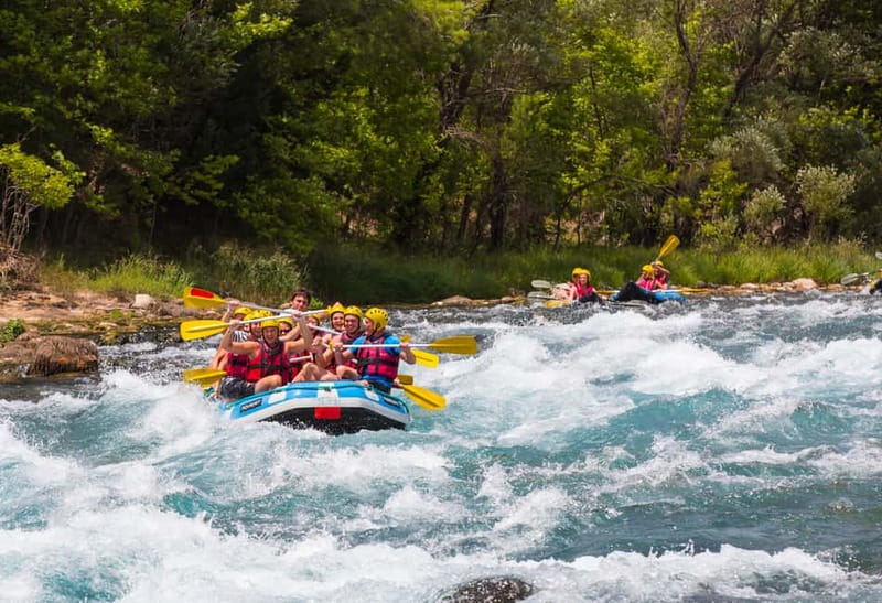 Side: Koprulu Canyon Whitewater Rafting with Lunch - The 8 to 12 Hour Timeline, Pickup, Kit-Up, and When Waiting Can Happen