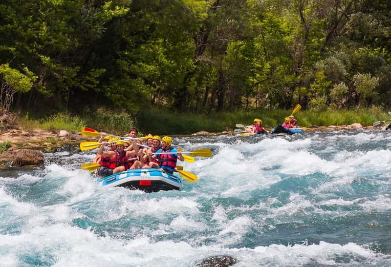 Side: Koprulu Canyon Whitewater Rafting with Lunch - Taurus Mountain Views and Koprulu Canyon National Park From the Water