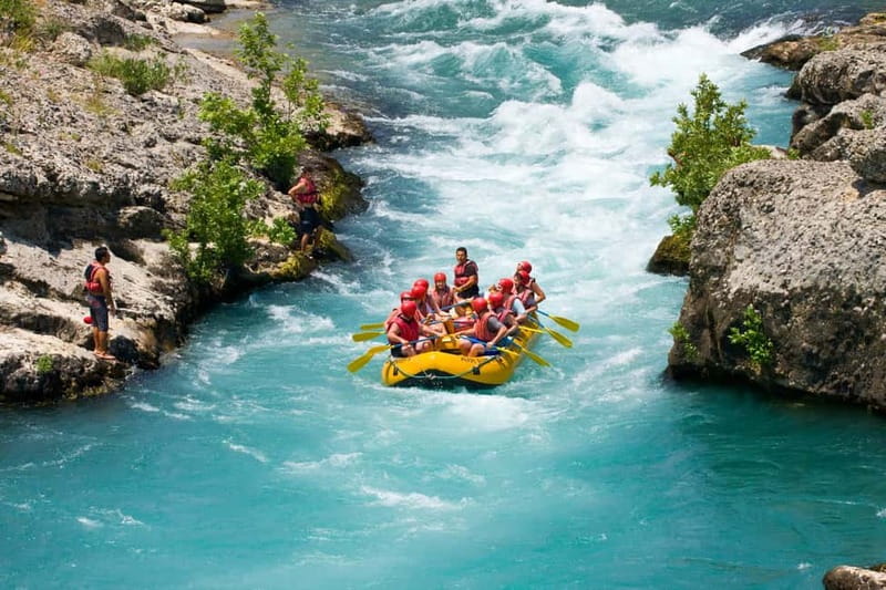 Side: Koprulu Canyon Whitewater Rafting with Lunch - 14 km of Whitewater Fun, Waves, Holes, Drops, and the Swim Stops