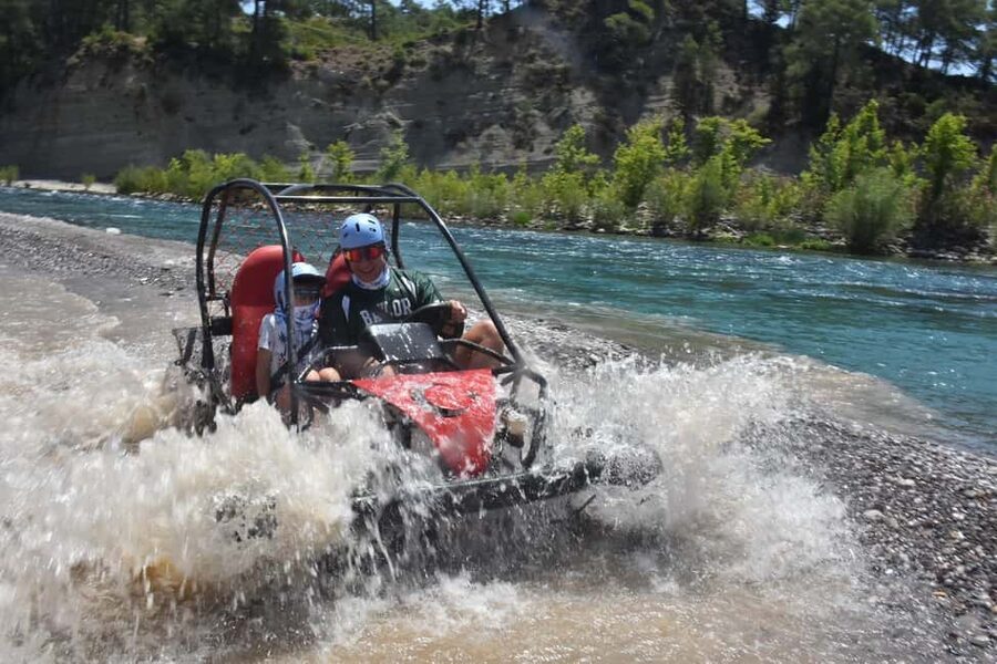Side: Outdoor Adventure: Rafting, Jeep & Quad w/Lunch - Price And Value For $13, Including Insurance And Gear